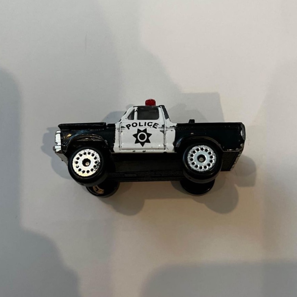 Diecast police truck